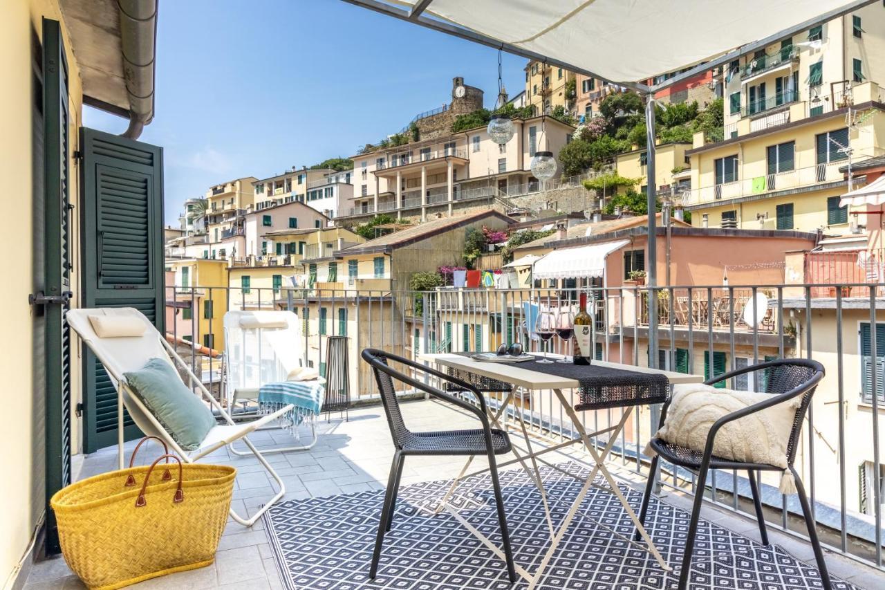 Wanderjohn Penthouse 5Terreparco Appartement Riomaggiore Buitenkant foto