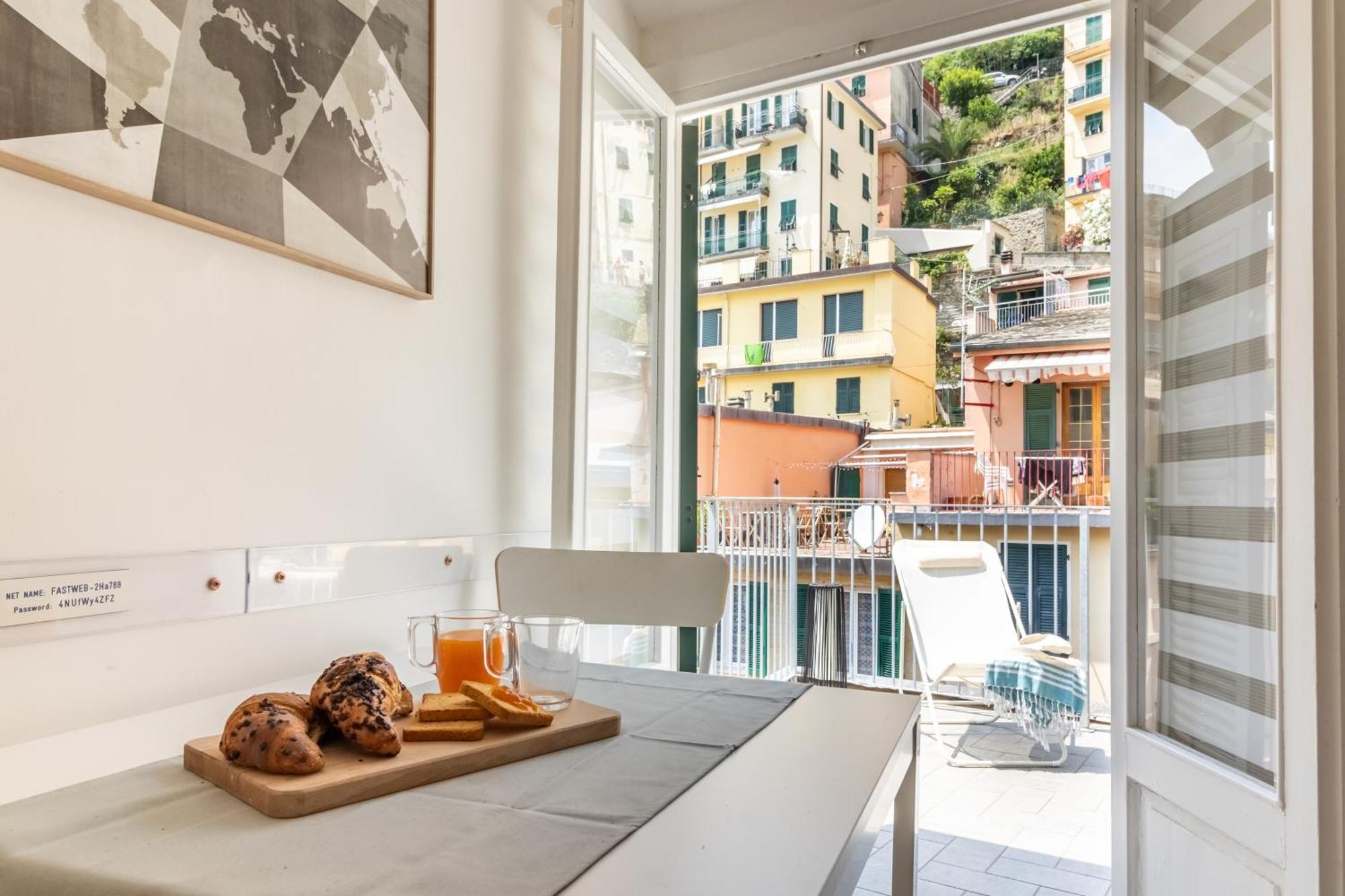 Wanderjohn Penthouse 5Terreparco Appartement Riomaggiore Buitenkant foto
